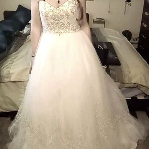 GORGEOUS BALL GOWN BEADING IS ABSOLUTELY EXQUISITE... HURRY BUY NOW!!!!!